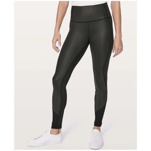 Lululemon Wunder Under High Rise Legging 28” Sheen